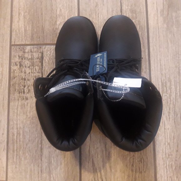 U.S. Polo Assn. Owen High Boots (Black) Size 10 - Picture 10 of 10